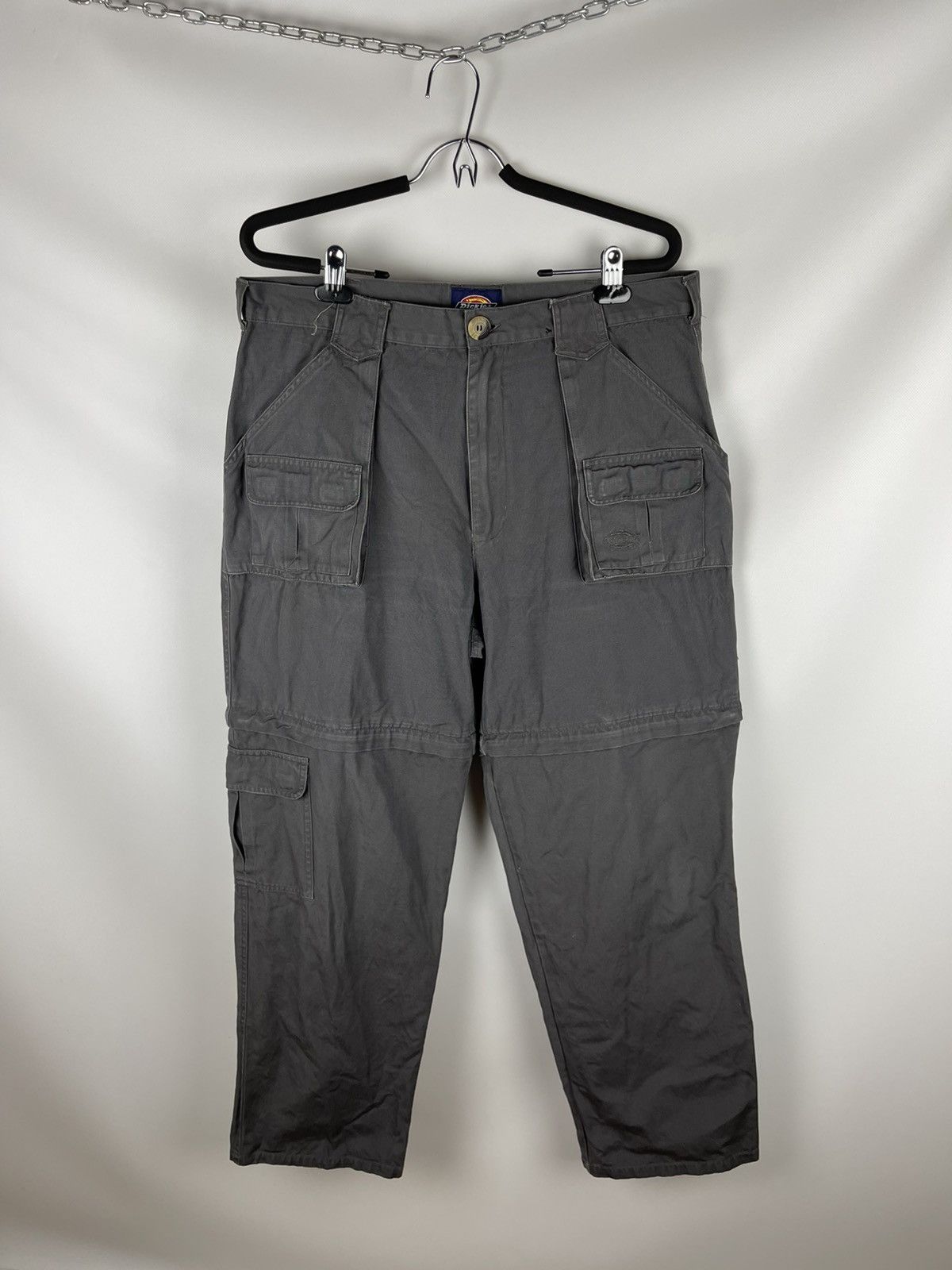 Dickies Dickies vintage 2 in 1 logo cargo pants workwear Scott style Size US 36 / EU 52 - 1 Thumbnail