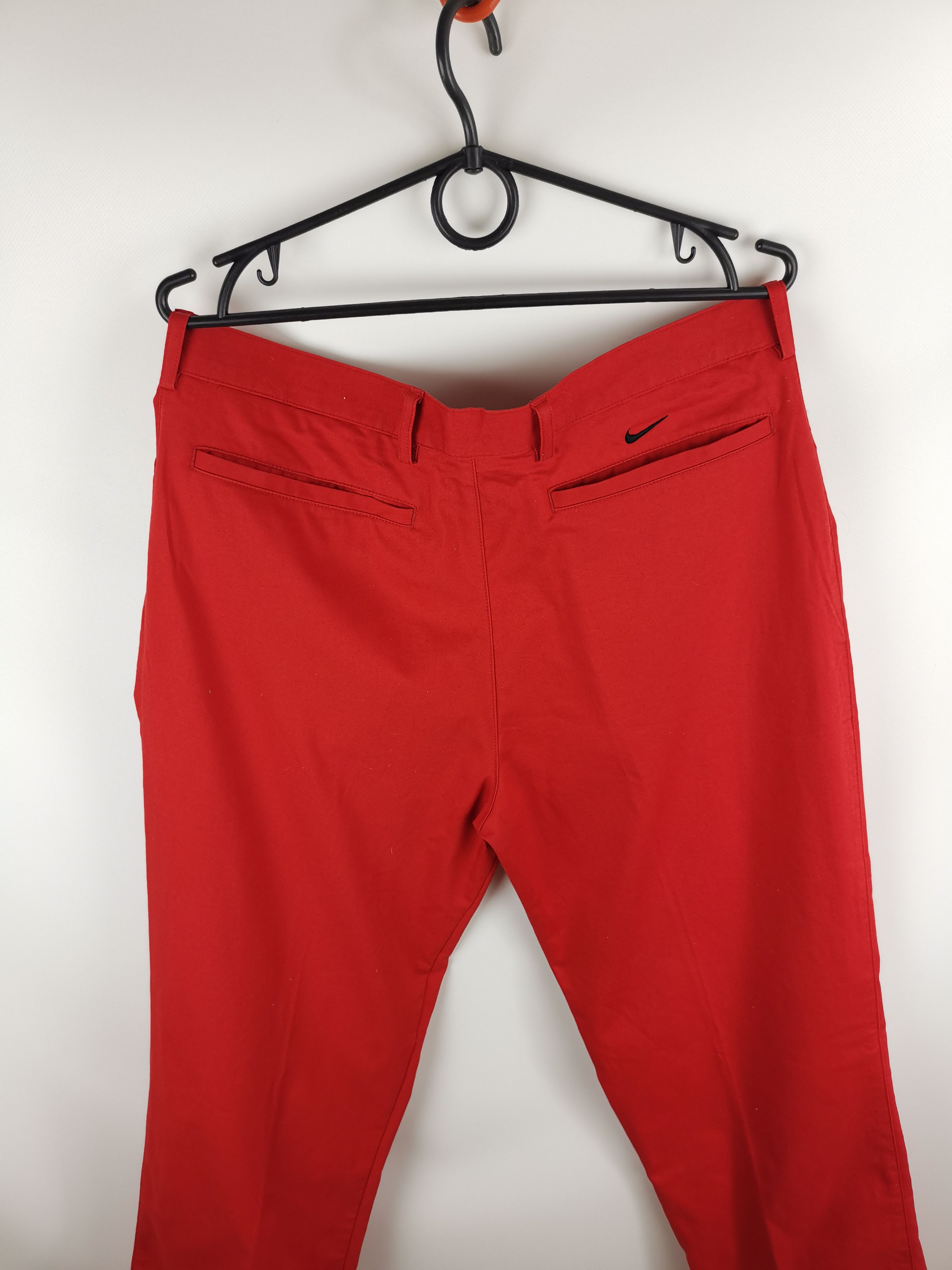 Nike Nike golf vintage y2k logo swoosh red casual pants Size US 34 / EU 50 - 2 Thumbnail