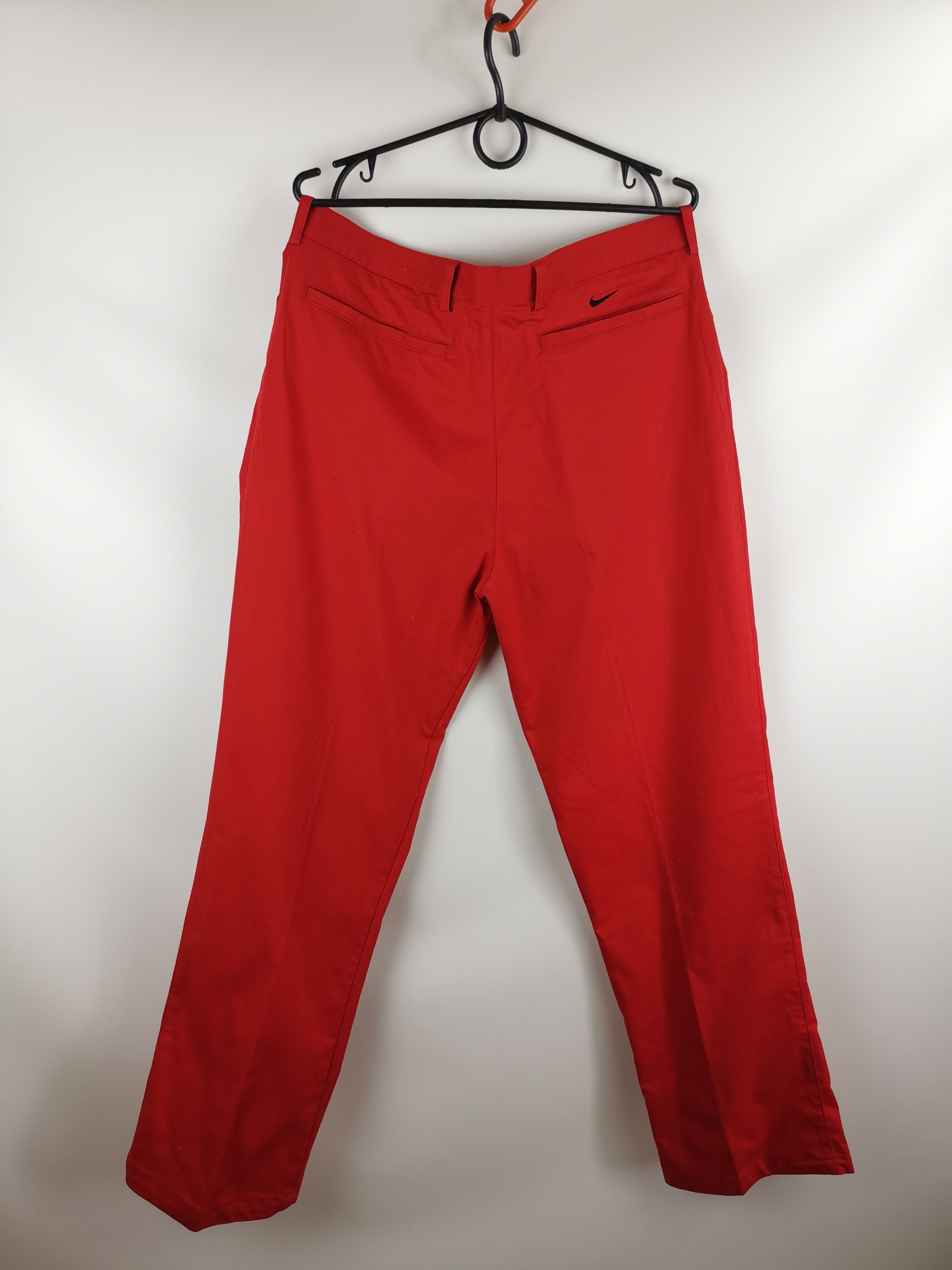 Nike Nike golf vintage y2k logo swoosh red casual pants Size US 34 / EU 50 - 3 Thumbnail