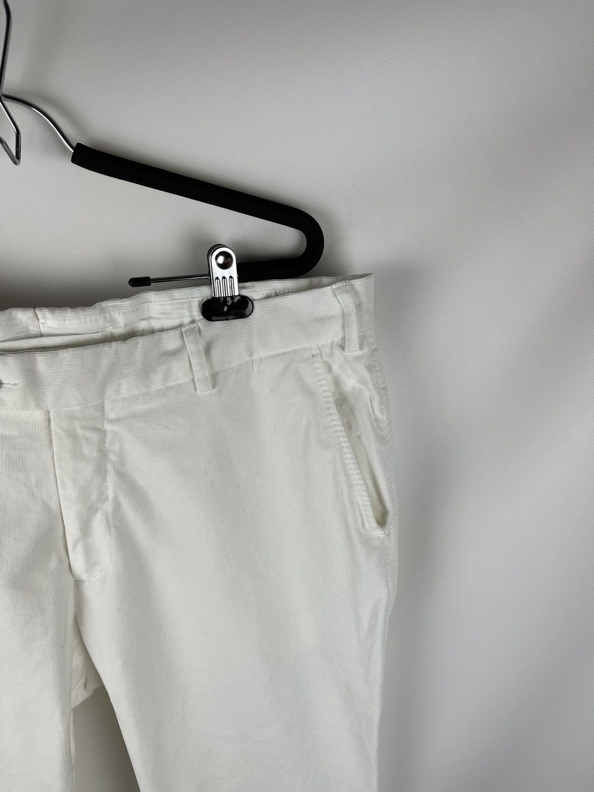 Suitsupply Suitsupply Porto white corduroy pants chinos casual trousers Size US 38 / EU 54 - 4 Thumbnail