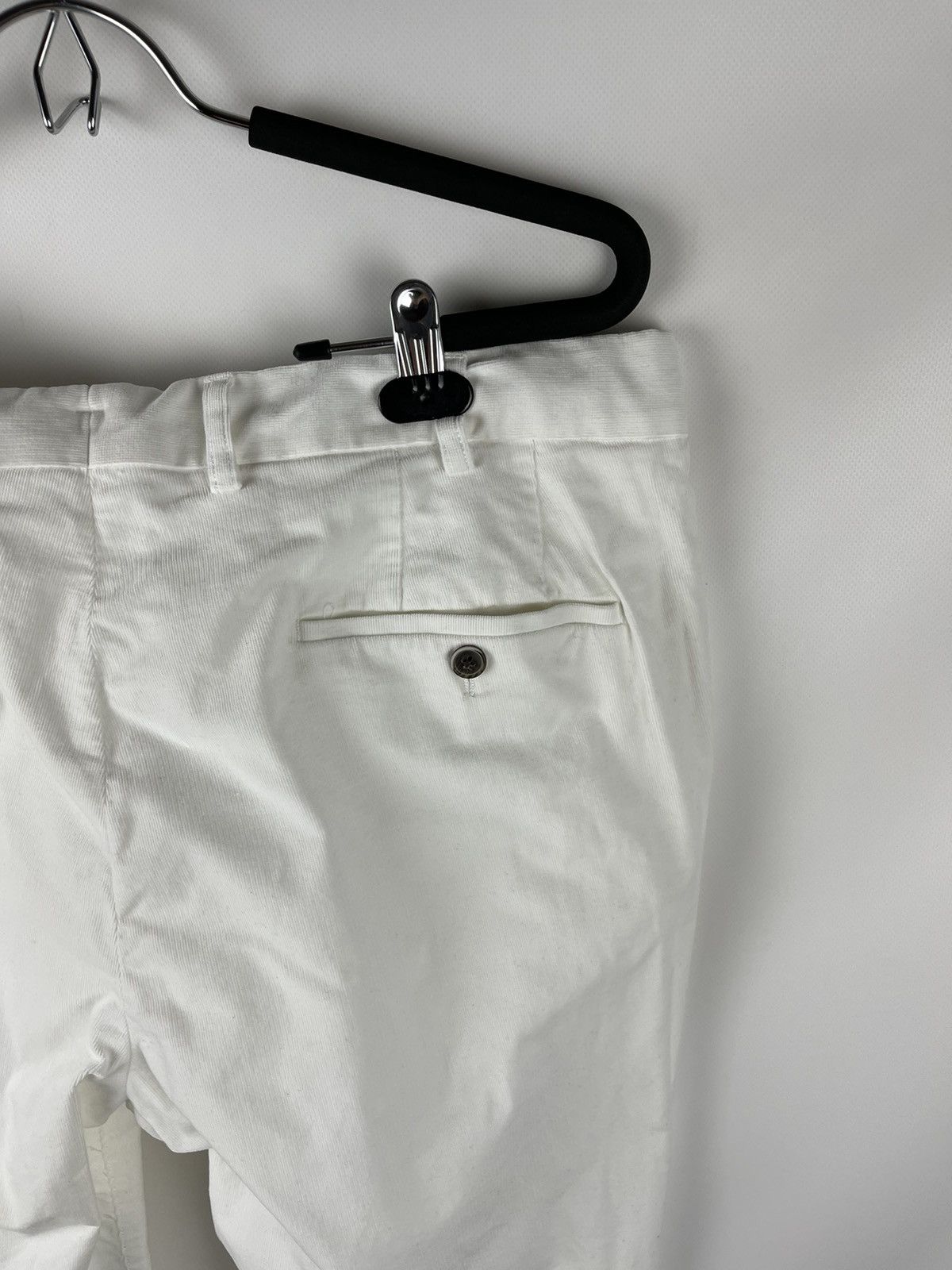Suitsupply Suitsupply Porto white corduroy pants chinos casual trousers Size US 38 / EU 54 - 9 Thumbnail