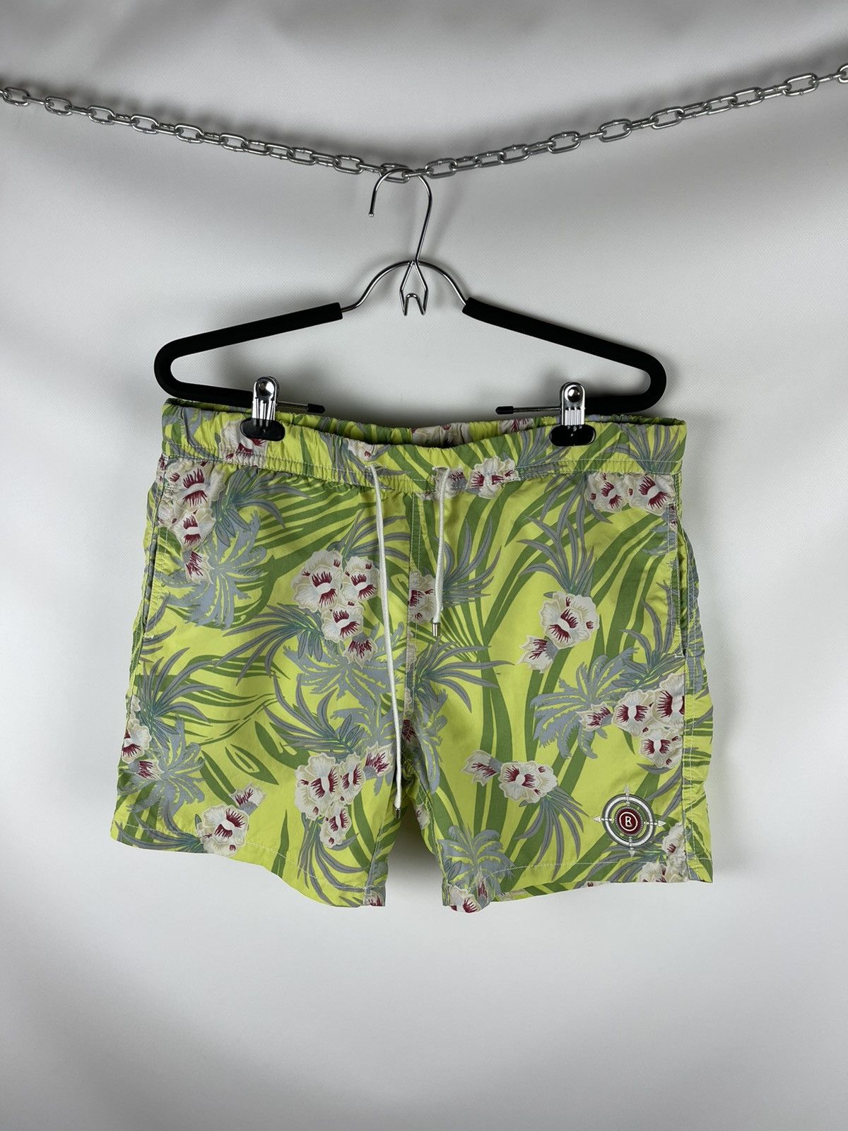 Bogner Bogner flower floral pattern print shorts double logo Size US 34 / EU 50 - 1 Thumbnail