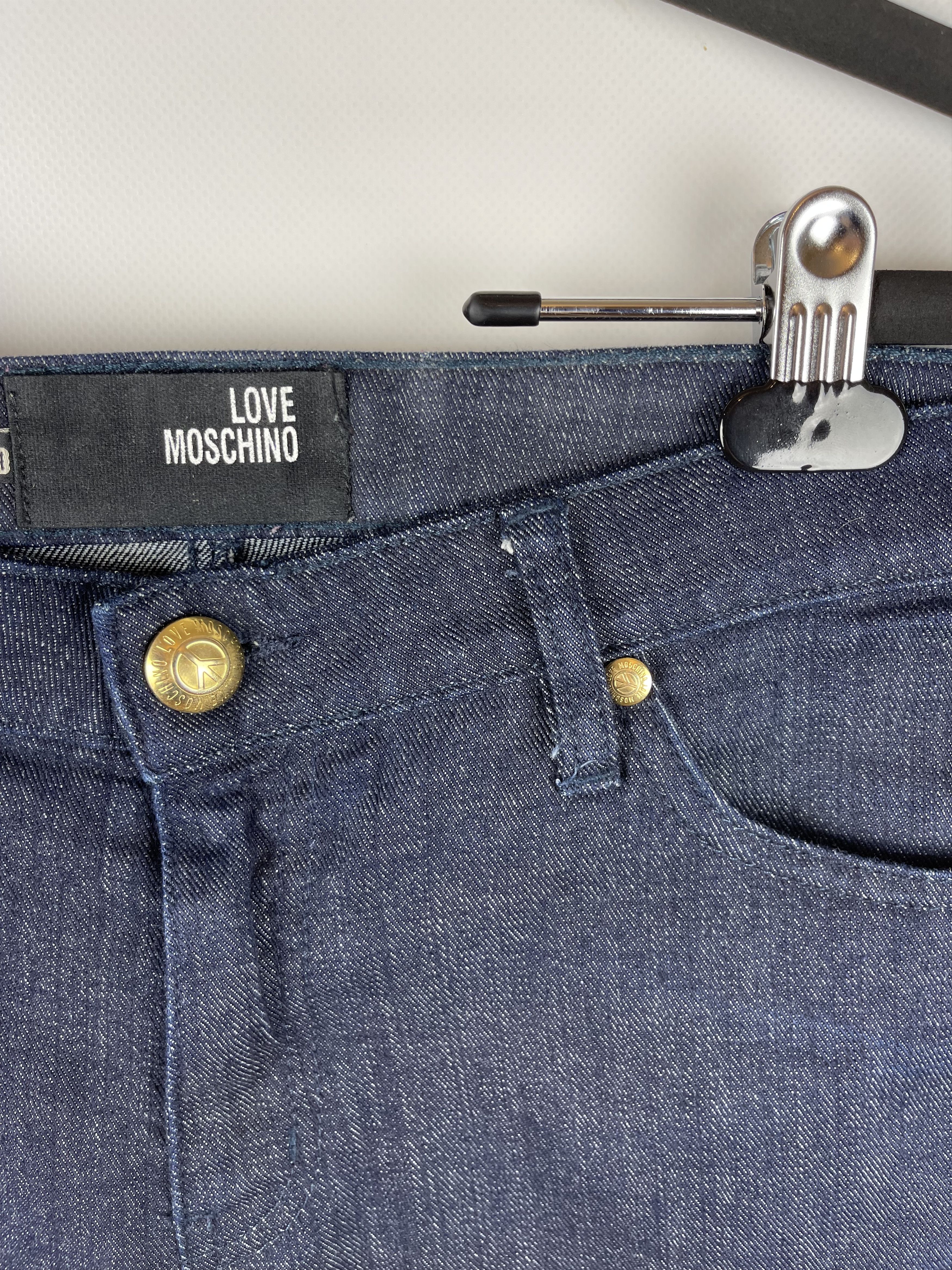 Moschino Moschino Love pocket printed denim jeans pants Size 30" / US 8 / IT 44 - 6 Thumbnail