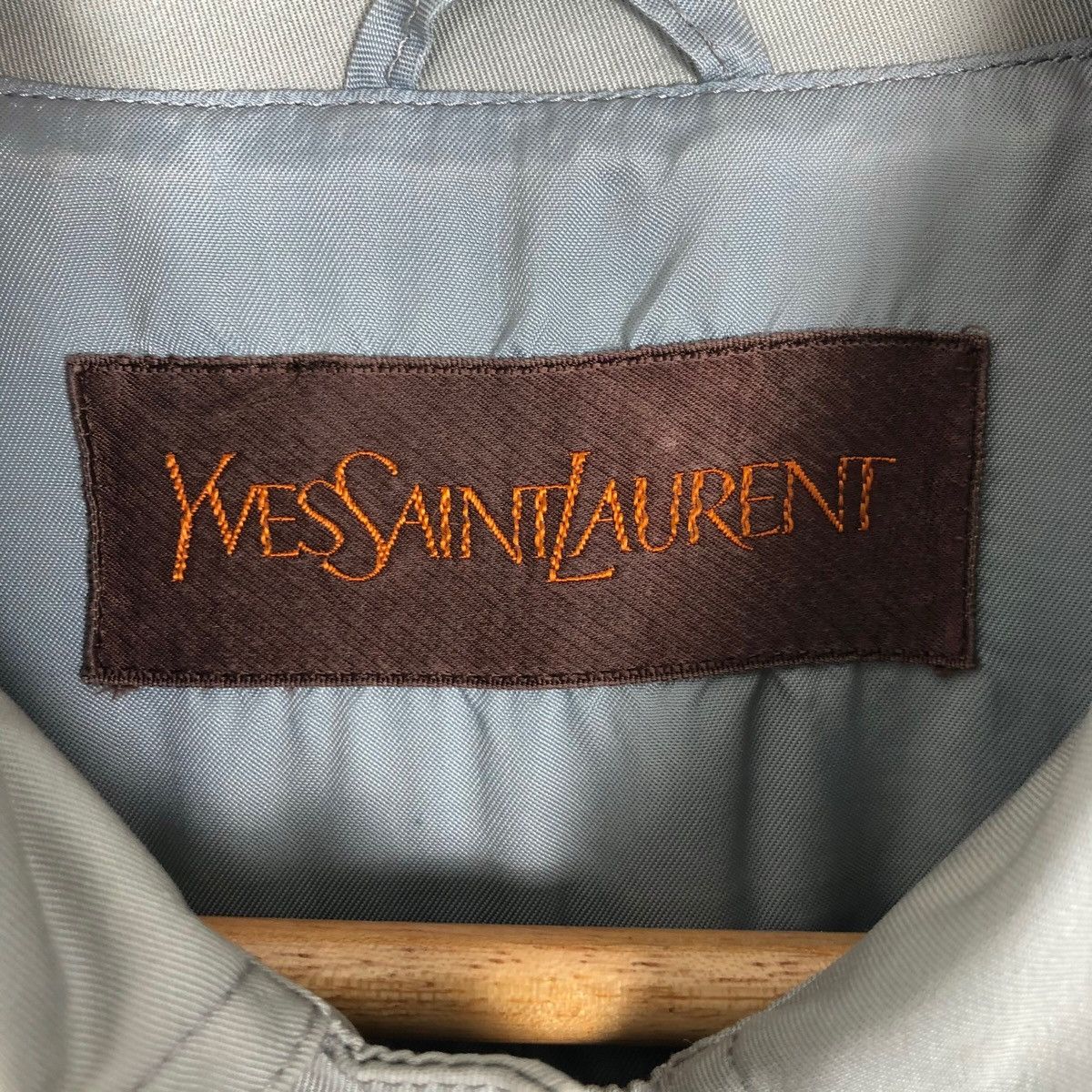 Yves Saint Laurent Vintage Yves Saint Laurent Trench Coat Car Coat Size L / US 10 / IT 46 - 7 Thumbnail