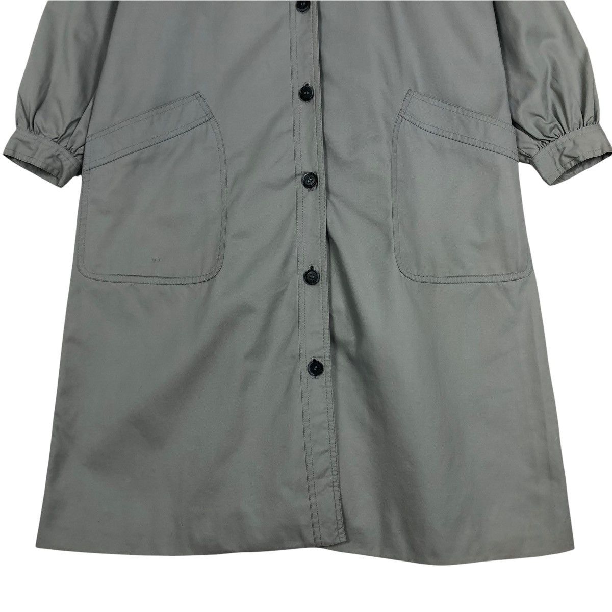 Yves Saint Laurent Vintage Yves Saint Laurent Trench Coat Car Coat Size L / US 10 / IT 46 - 13 Thumbnail