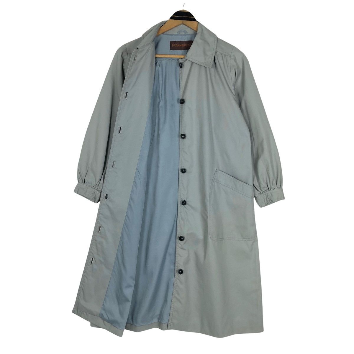 Yves Saint Laurent Vintage Yves Saint Laurent Trench Coat Car Coat Size L / US 10 / IT 46 - 4 Thumbnail