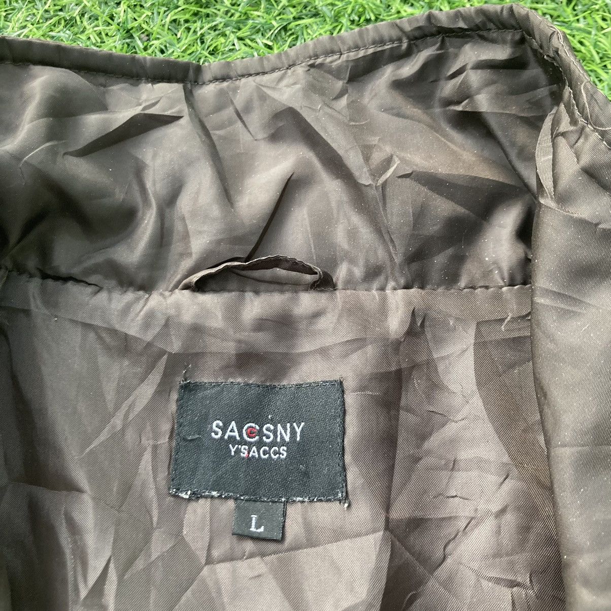 Yohji Yamamoto Yohji Yamamoto Sacsny Y’ Saccs Quilted Jacket Size US L / EU 52-54 / 3 - 9 Thumbnail