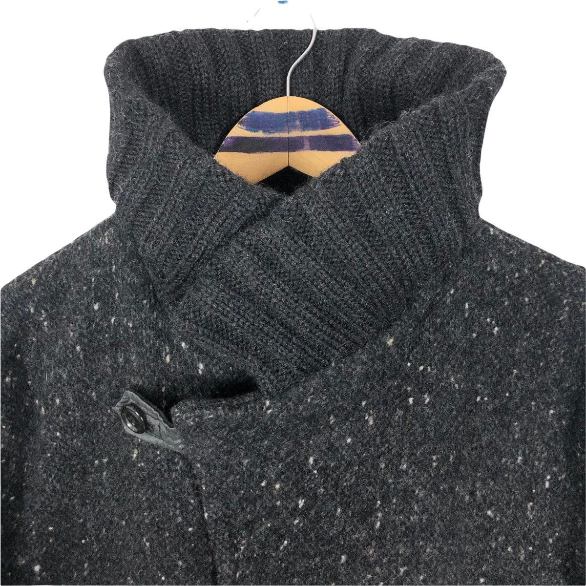 Japanese Brand PPFM Wool Overcoat Large Collar Size US L / EU 52-54 / 3 - 7 Thumbnail