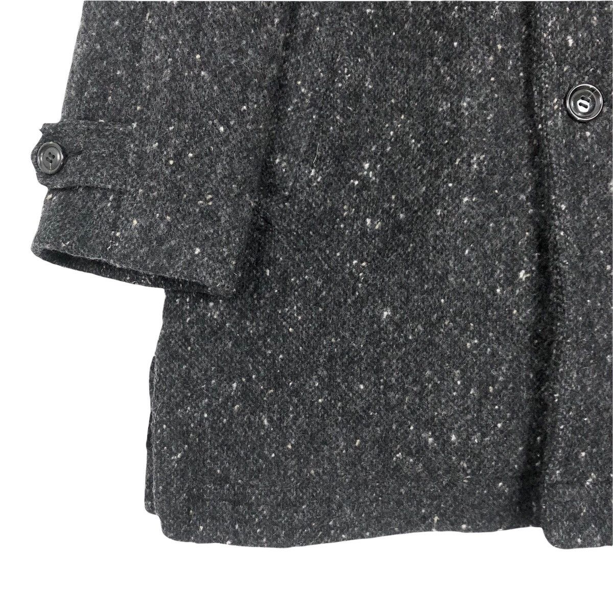 Japanese Brand PPFM Wool Overcoat Large Collar Size US L / EU 52-54 / 3 - 3 Thumbnail