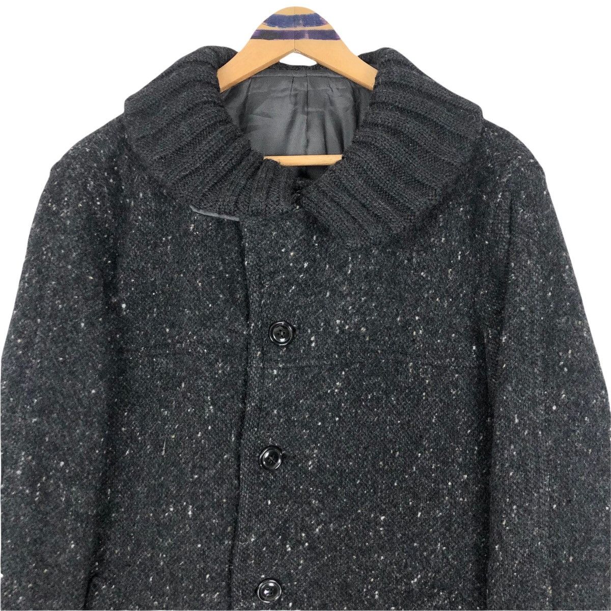 Japanese Brand PPFM Wool Overcoat Large Collar Size US L / EU 52-54 / 3 - 5 Thumbnail