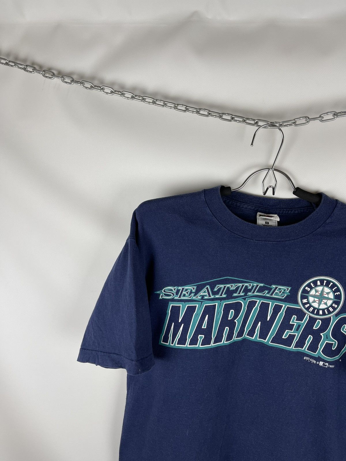MLB × Vintage Fruit of the loom vintage 1997 MLB Seattle Mariners big logo Size US L / EU 52-54 / 3 - 3 Thumbnail