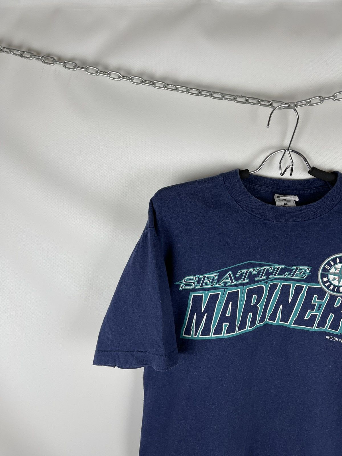 MLB × Vintage Fruit of the loom vintage 1997 MLB Seattle Mariners big logo Size US L / EU 52-54 / 3 - 4 Thumbnail