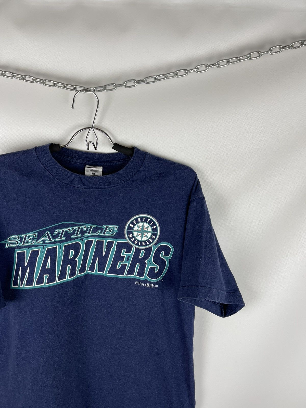 MLB × Vintage Fruit of the loom vintage 1997 MLB Seattle Mariners big logo Size US L / EU 52-54 / 3 - 1 Thumbnail