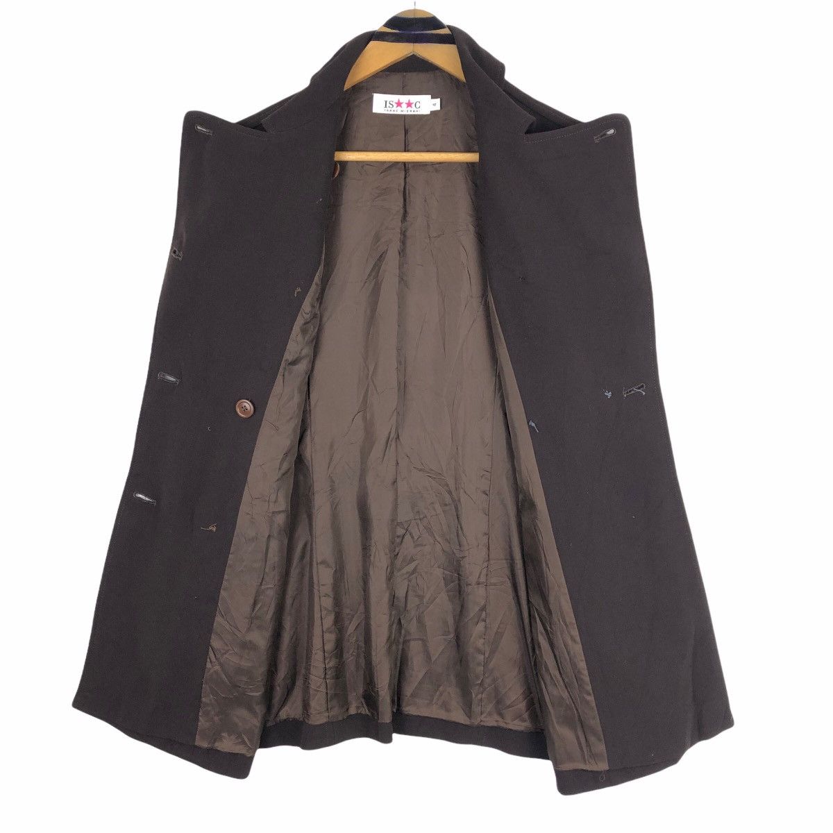 Isaac Mizrahi Vintage 90s Isaac Mizrahi Peacoat Trench Coat Size US XS / EU 42 / 0 - 10 Thumbnail
