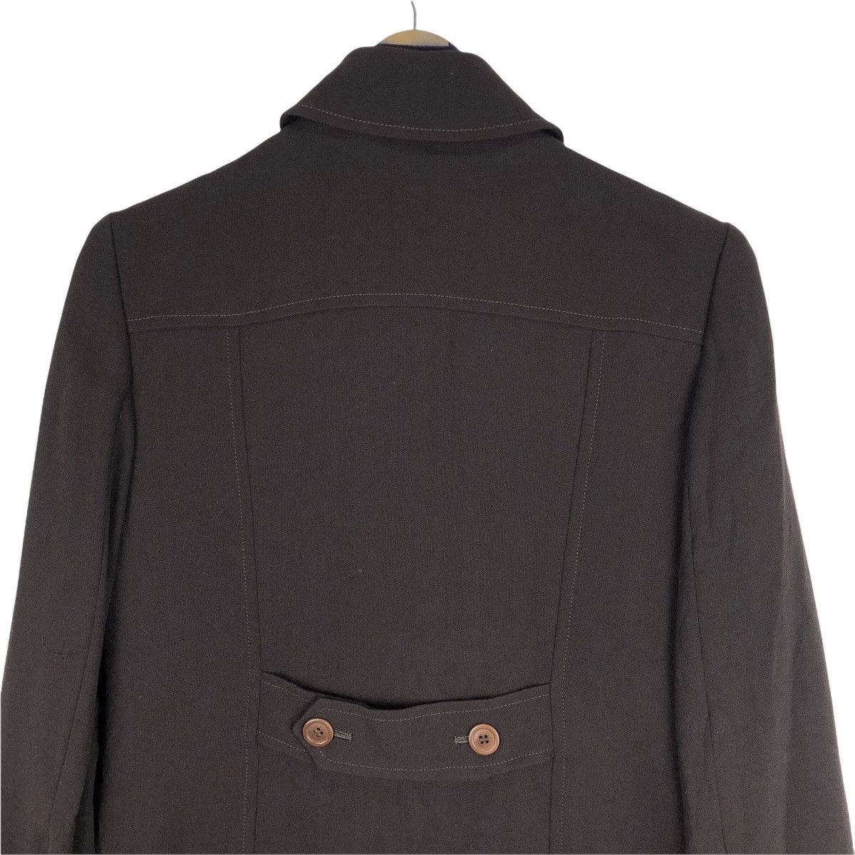 Isaac Mizrahi Vintage 90s Isaac Mizrahi Peacoat Trench Coat Size US XS / EU 42 / 0 - 12 Thumbnail