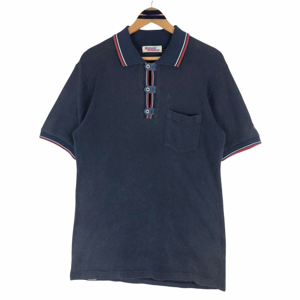 Hysteric Glamour Vintage Hysteric Glamour Polo Shirt Spell Out Size US XS / EU 42 / 0 - 2 Thumbnail