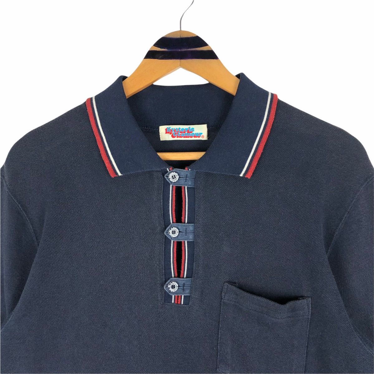 Hysteric Glamour Vintage Hysteric Glamour Polo Shirt Spell Out Size US XS / EU 42 / 0 - 7 Thumbnail