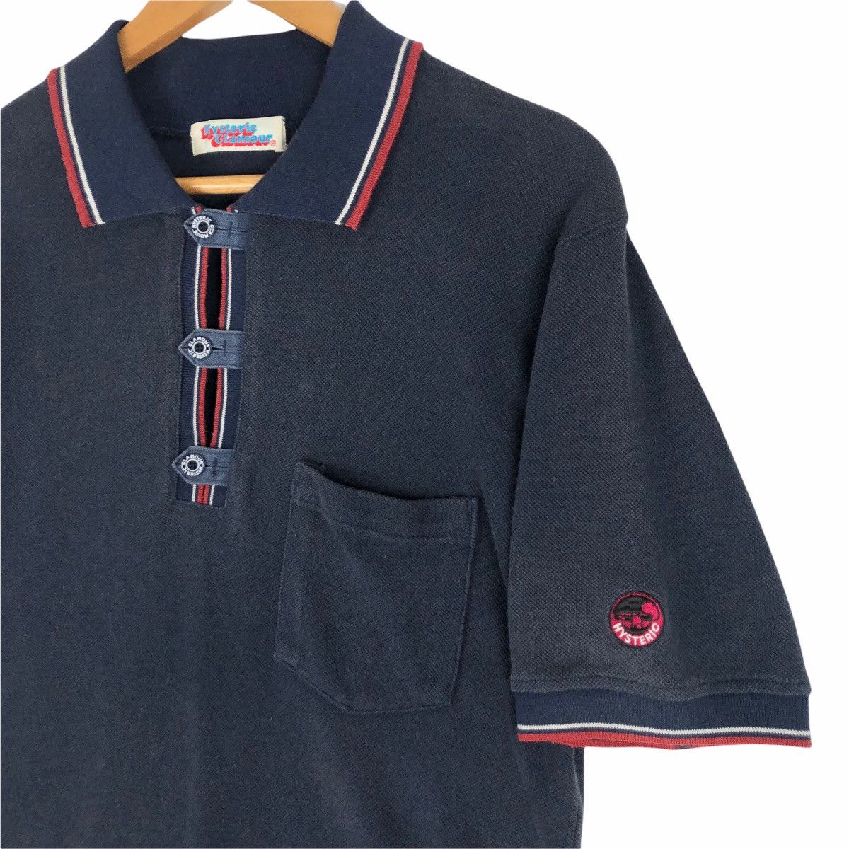 Hysteric Glamour Vintage Hysteric Glamour Polo Shirt Spell Out Size US XS / EU 42 / 0 - 9 Thumbnail