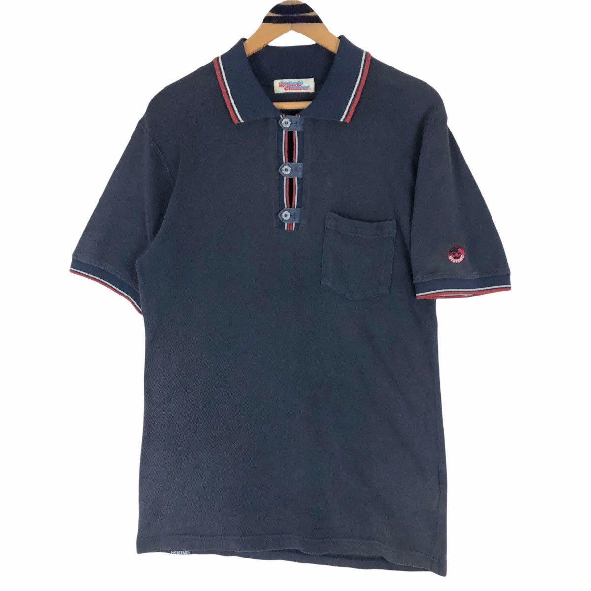 Hysteric Glamour Vintage Hysteric Glamour Polo Shirt Spell Out Size US XS / EU 42 / 0 - 8 Thumbnail