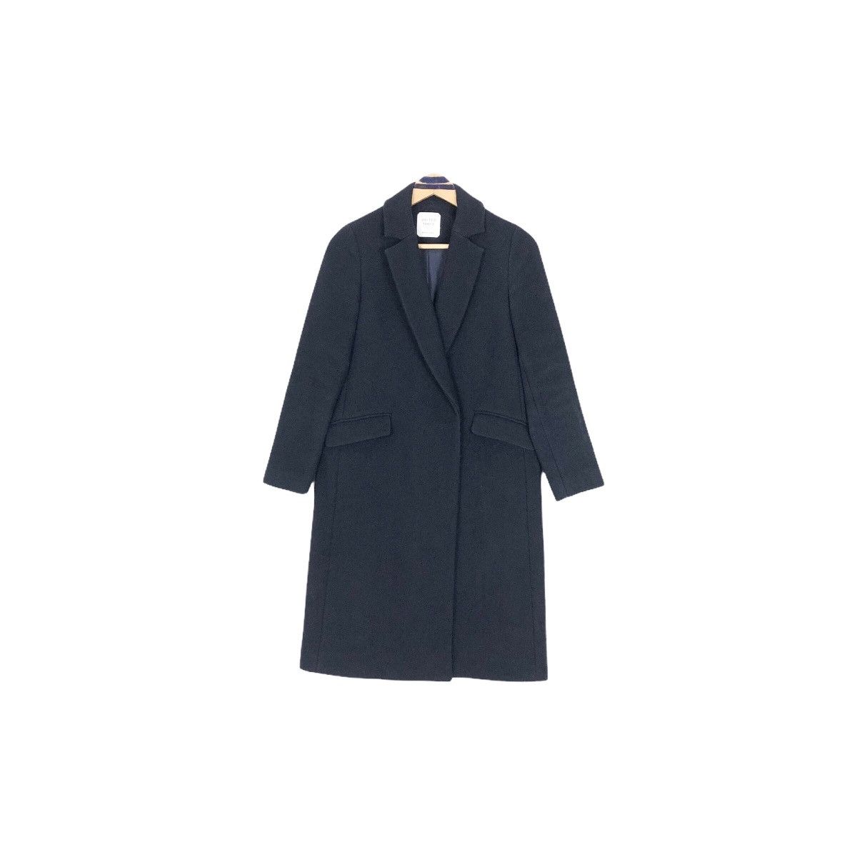 Japanese Brand United Tokyo Women’s Wool Overcoat Single Breasted Blazer Size US XS / EU 42 / 0 - 2 Thumbnail