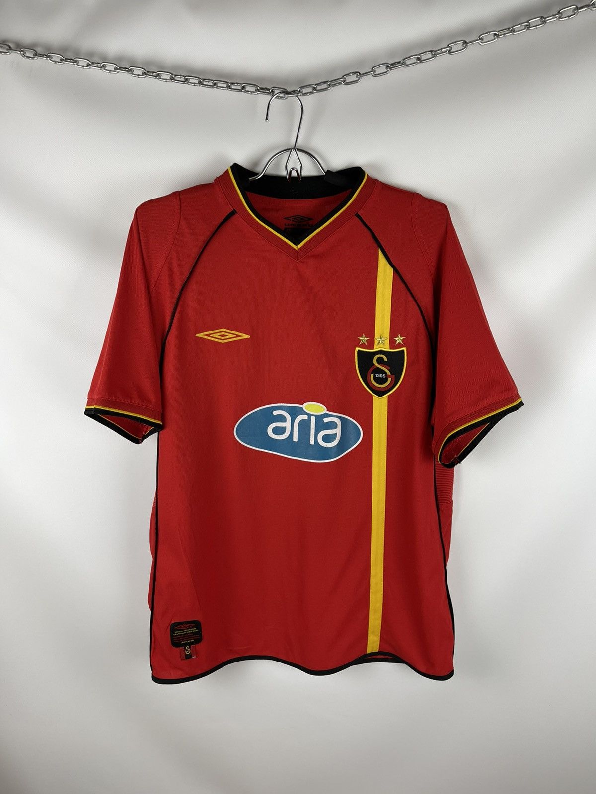 2003-04 Galatasaray Home Shirt De Boer #5 - 7/10 - (XXL