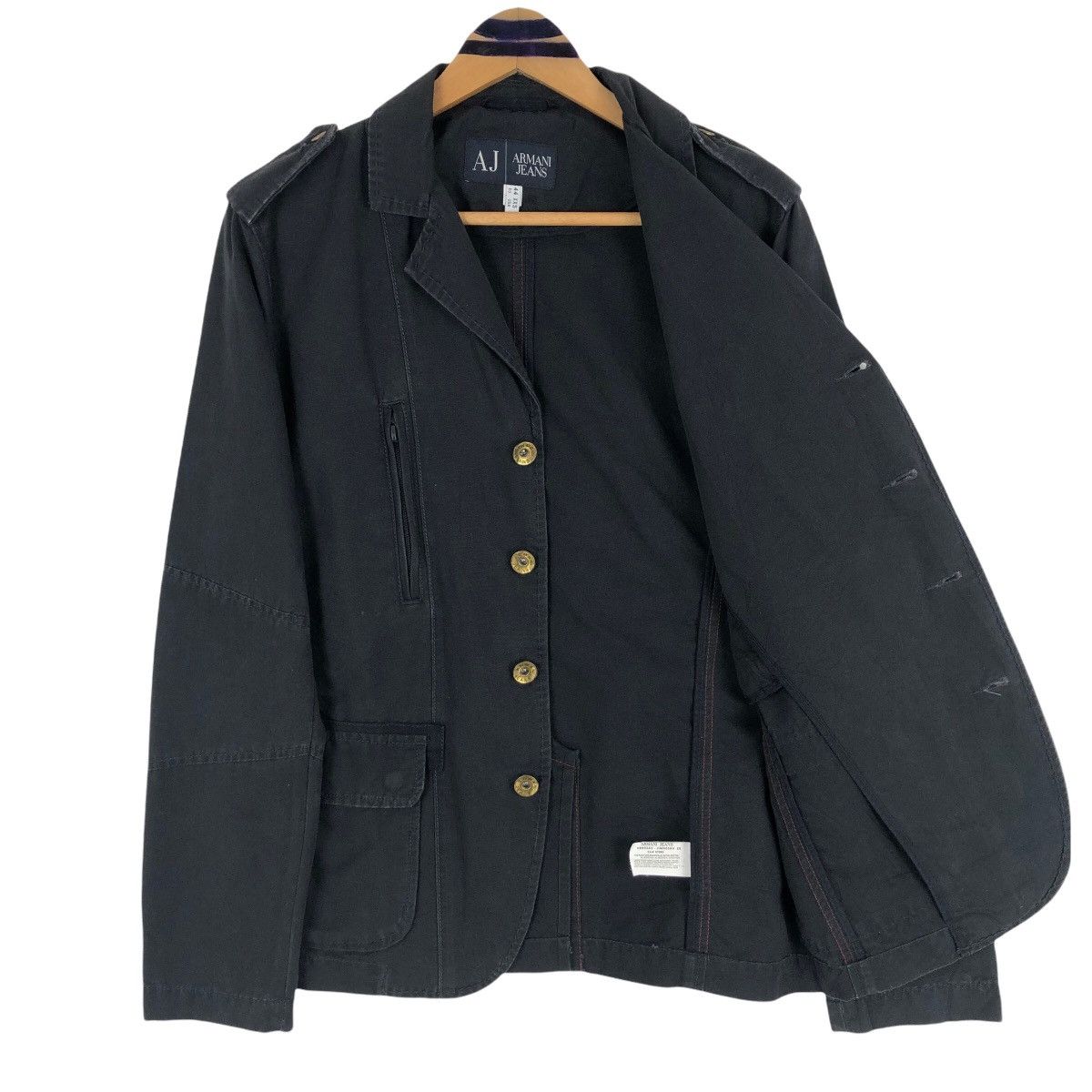 Armani Armani Jeans Worker Jacket Light Jacket Size US S / EU 44-46 / 1 - 4 Thumbnail