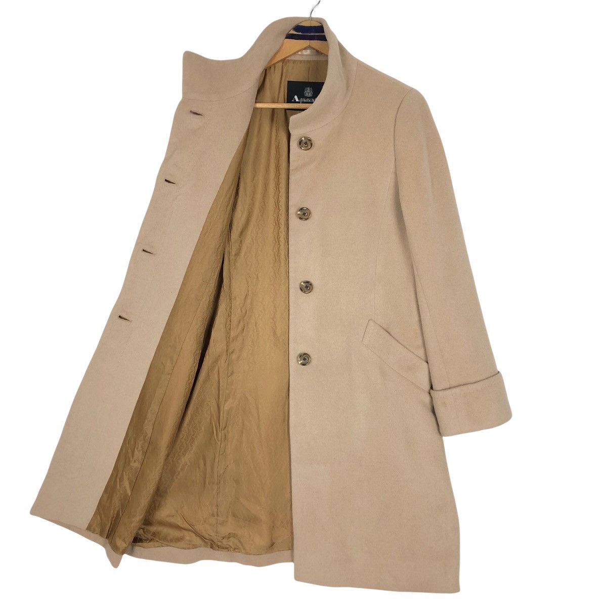 Aquascutum Vintage Aquascutum Of London Women’s Wool Car Coat Size L / US 10 / IT 46 - 9 Thumbnail