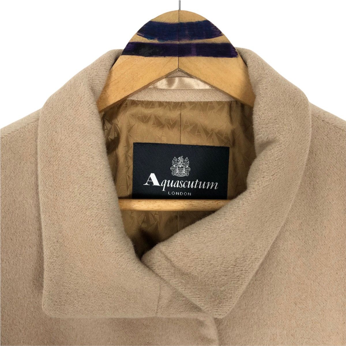 Aquascutum Vintage Aquascutum Of London Women’s Wool Car Coat Size L / US 10 / IT 46 - 5 Thumbnail