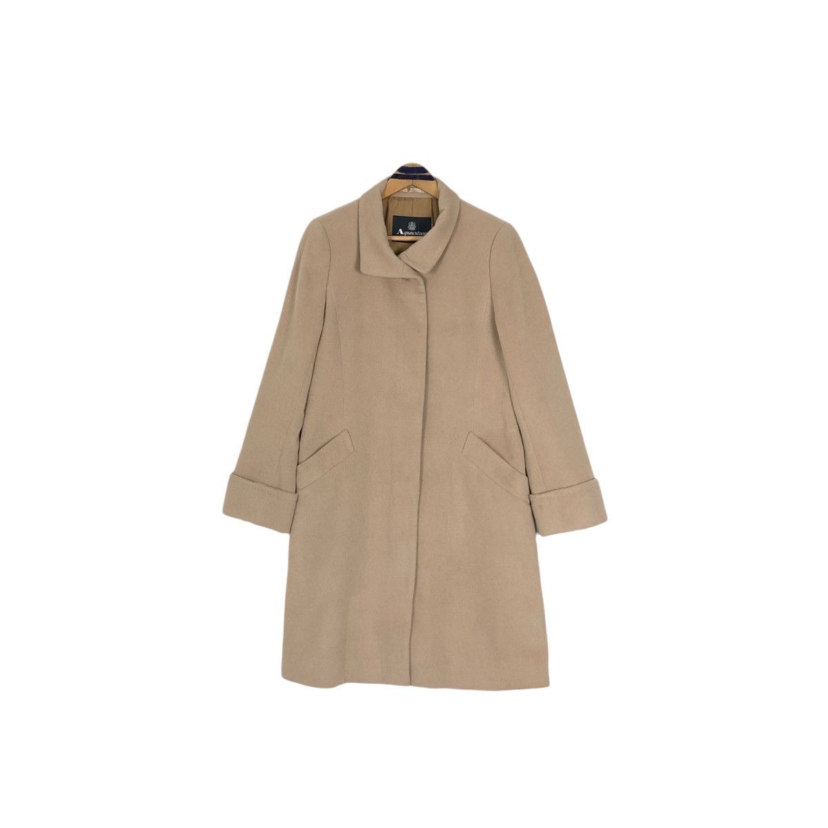 Aquascutum Vintage Aquascutum Of London Women’s Wool Car Coat Size L / US 10 / IT 46 - 2 Thumbnail