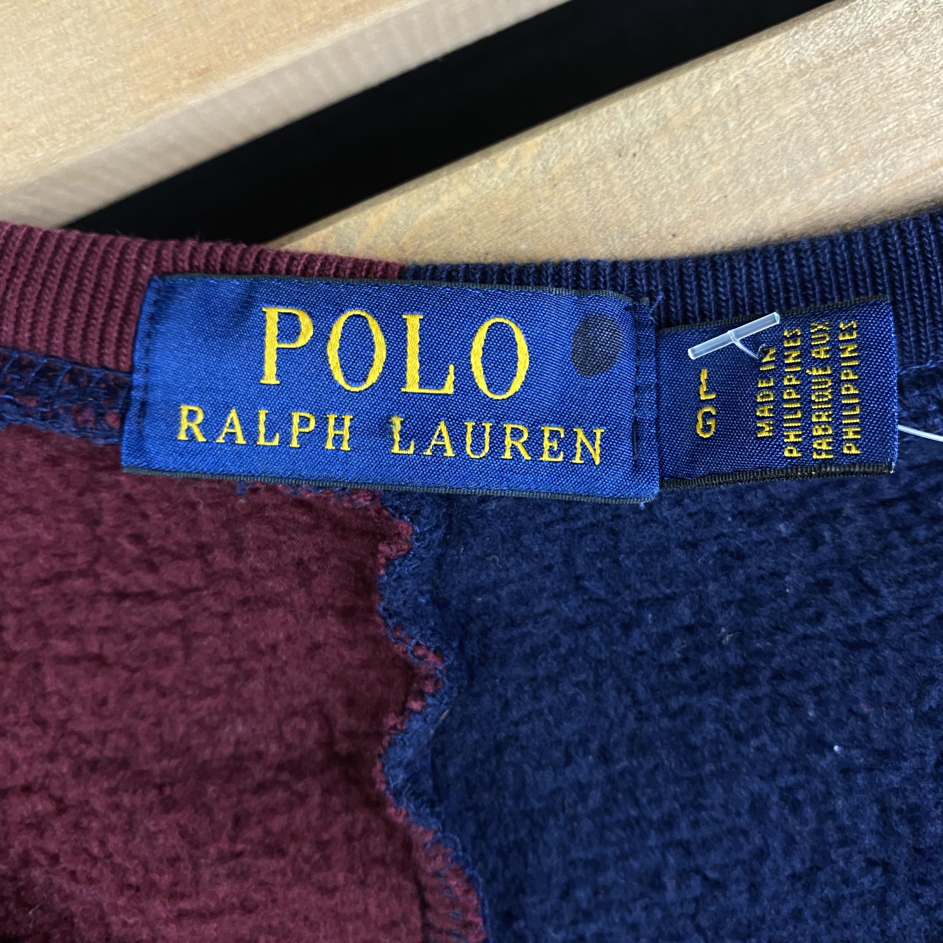 Polo Ralph Lauren × Ralph Lauren Mens Sweatshirt Long Sleve Polo Ralph Lauren Big Logo Size L Size US L / EU 52-54 / 3 - 6 Thumbnail