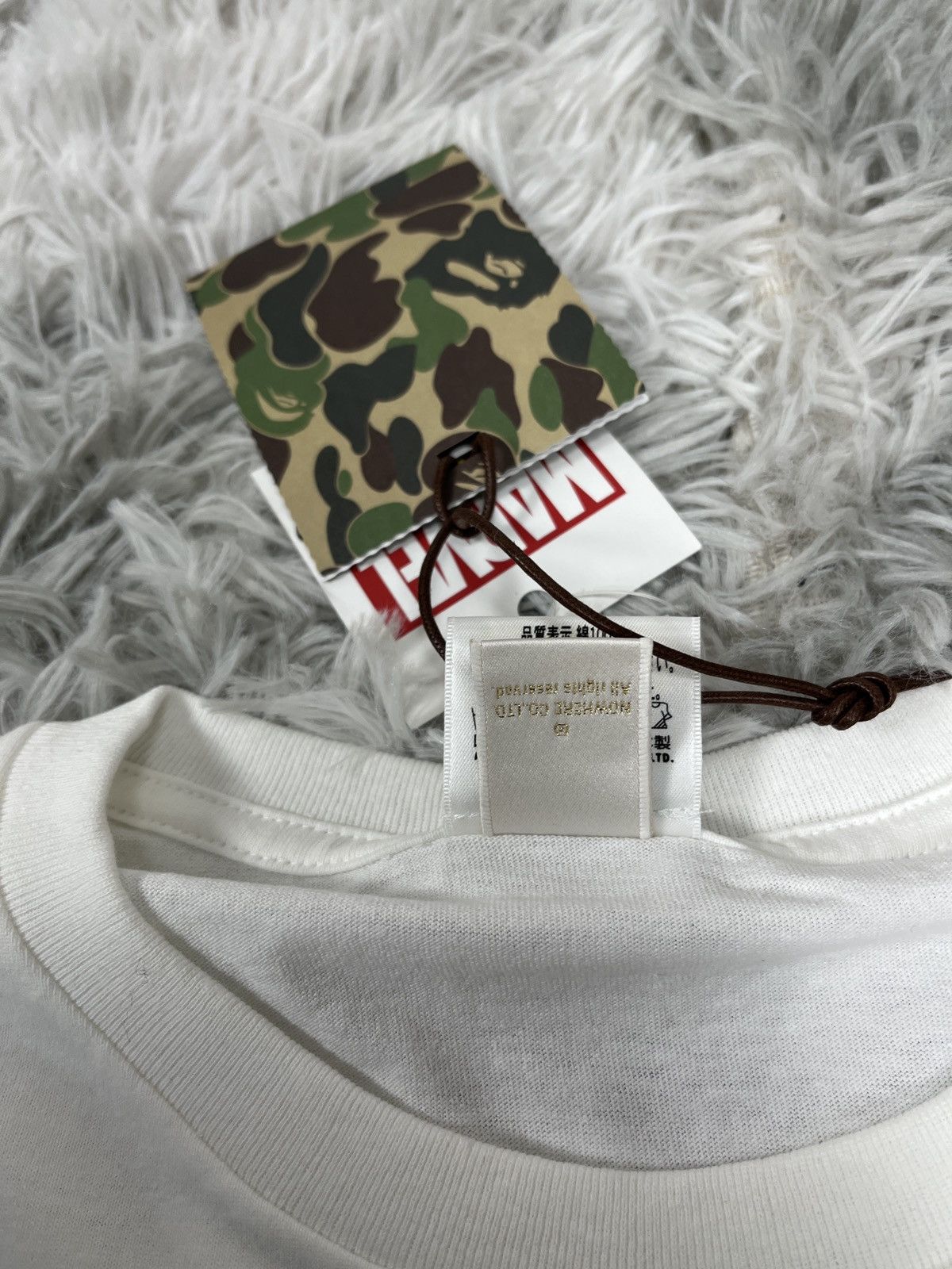 Bape Bape x Marvel Spider-Man Bape tee Size US XL / EU 56 / 4 - 6 Thumbnail