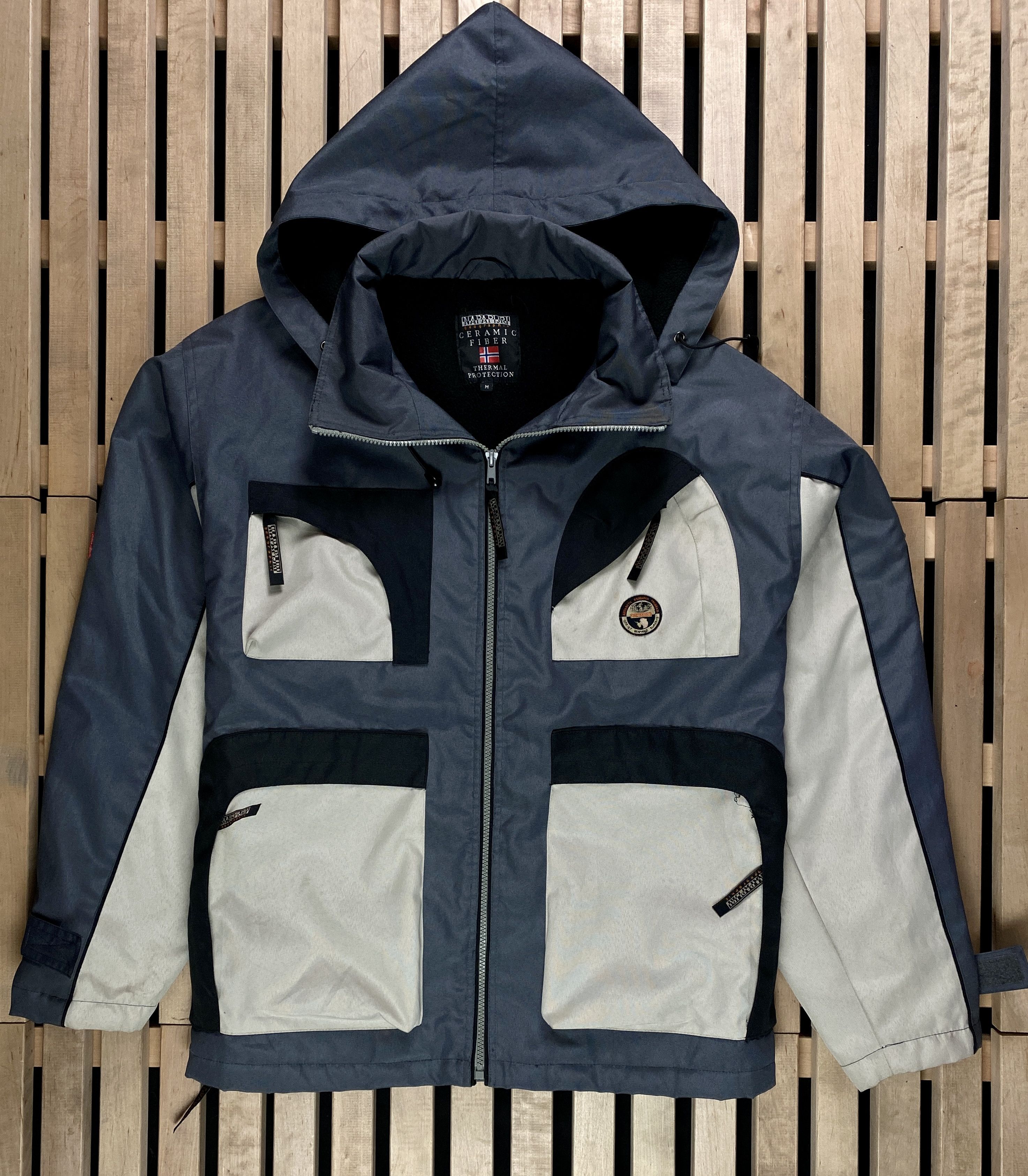 Napapijri × Vintage Men’s Outdoor Jacket Napapijri Ceramic Fiber Vintage Size M Size US M / EU 48-50 / 2 - 1 Thumbnail