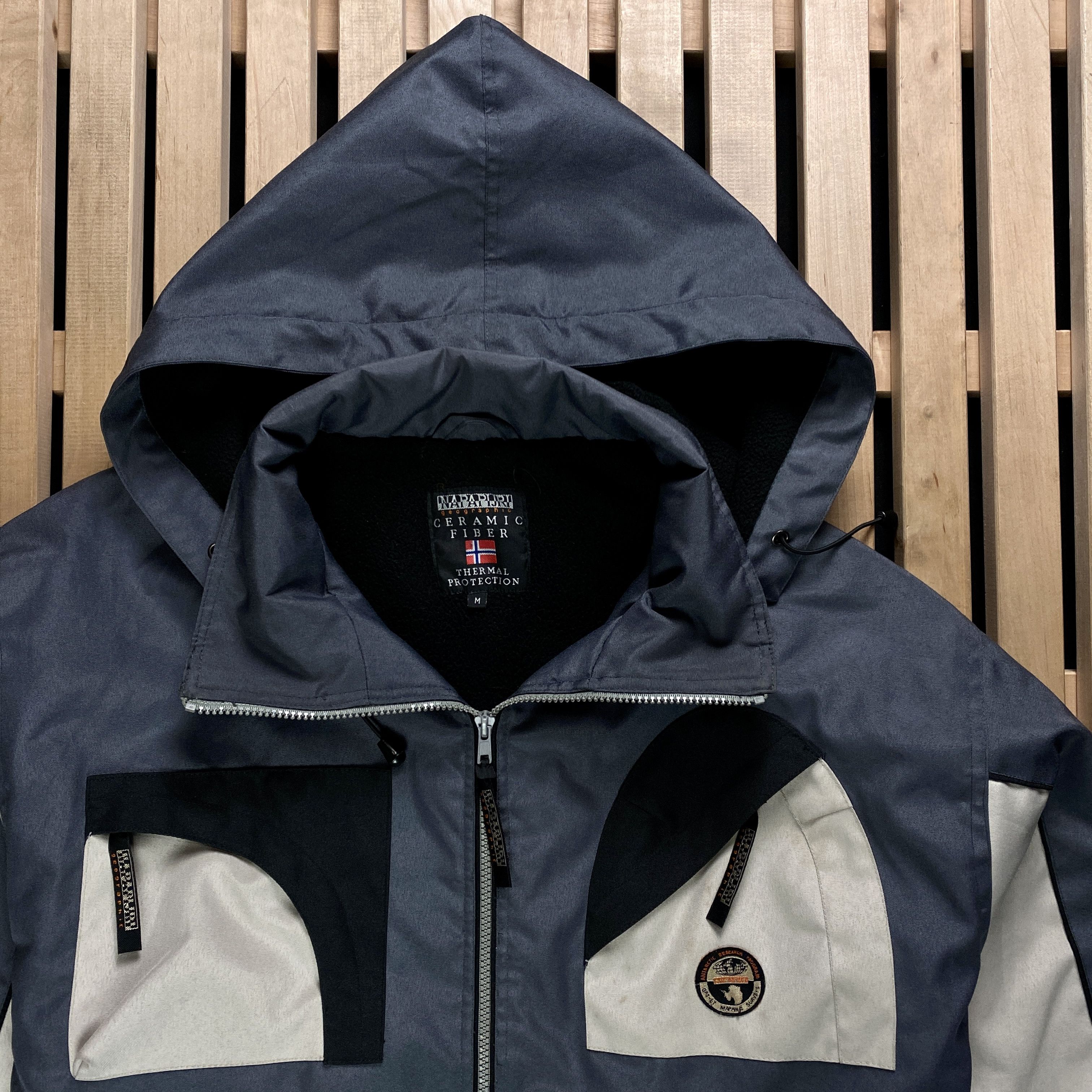 Napapijri × Vintage Men’s Outdoor Jacket Napapijri Ceramic Fiber Vintage Size M Size US M / EU 48-50 / 2 - 2 Thumbnail