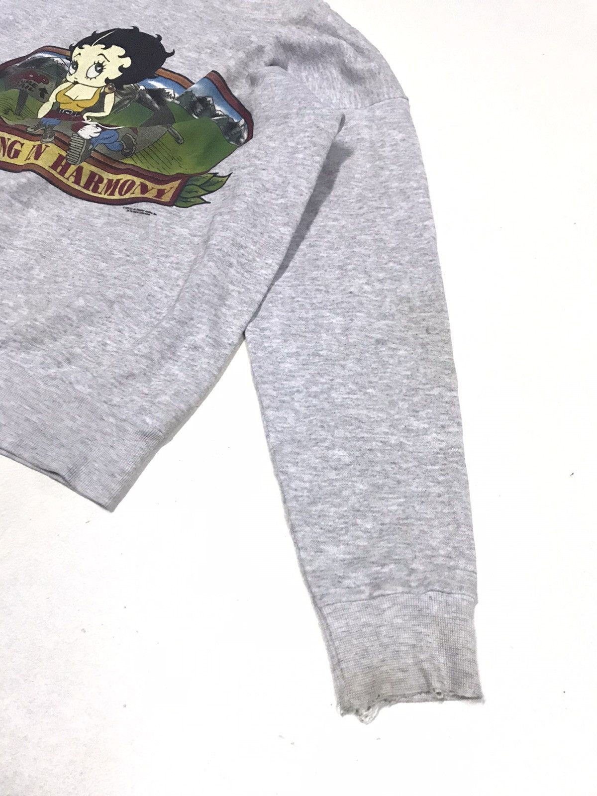 Cartoon Network vintage 90s betty boop Sweatshirt big logo s Size US L / EU 52-54 / 3 - 2 Thumbnail
