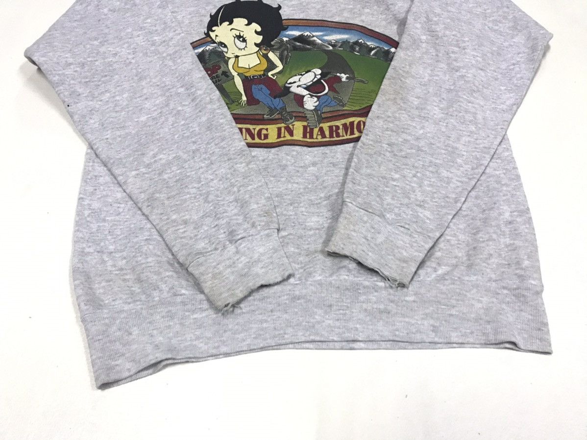 Cartoon Network vintage 90s betty boop Sweatshirt big logo s Size US L / EU 52-54 / 3 - 5 Thumbnail