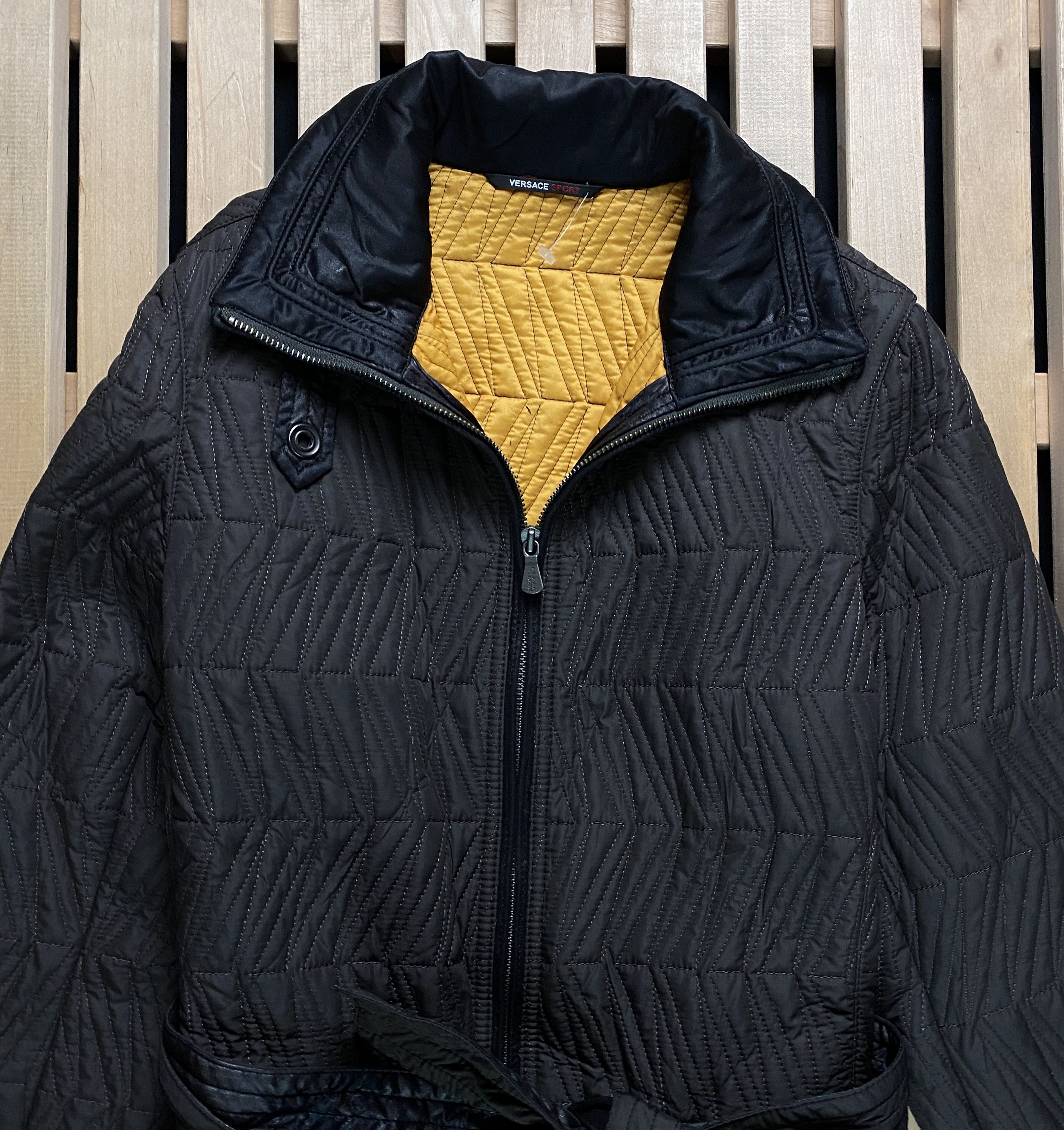 Versace × Vintage Women’s Coat Jacket Versace Sport Size 42 Size M / US 6-8 / IT 42-44 - 2 Thumbnail
