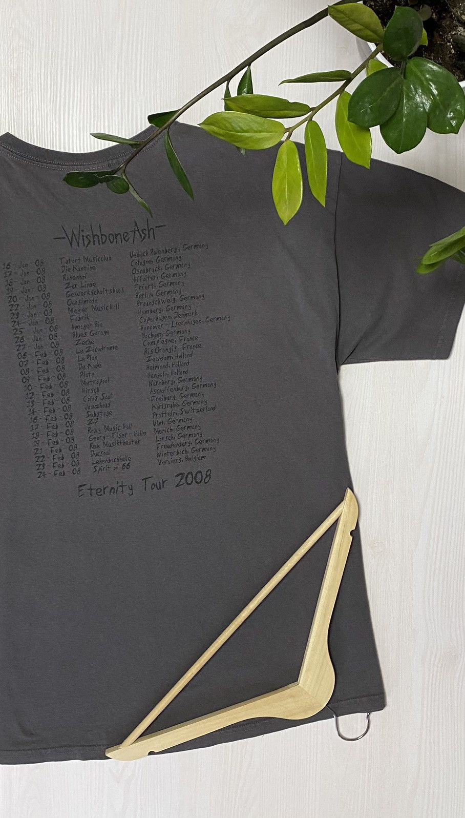 Band Tees × Vintage Vintage Wishbone Ash albumThe Power of Eternity t-shirt 2008 Size US XL / EU 56 / 4 - 1 Thumbnail