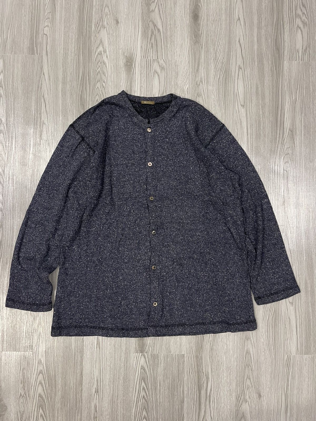 Y’s two blend Buttoned long sleeve top