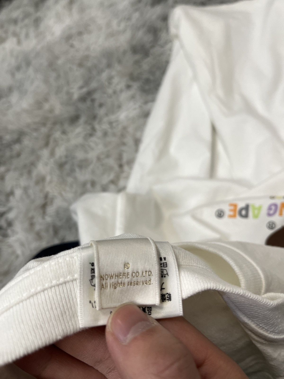 Bape Old Bape tee Size US XL / EU 56 / 4 - 5 Thumbnail