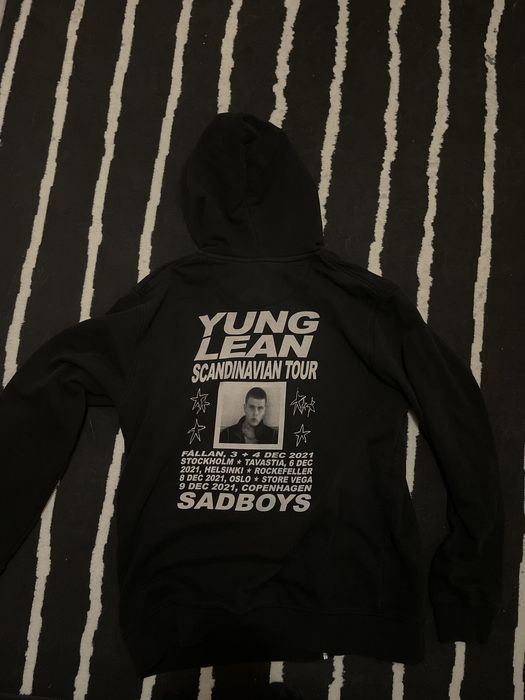 yung lean scandinavian tour hoodie