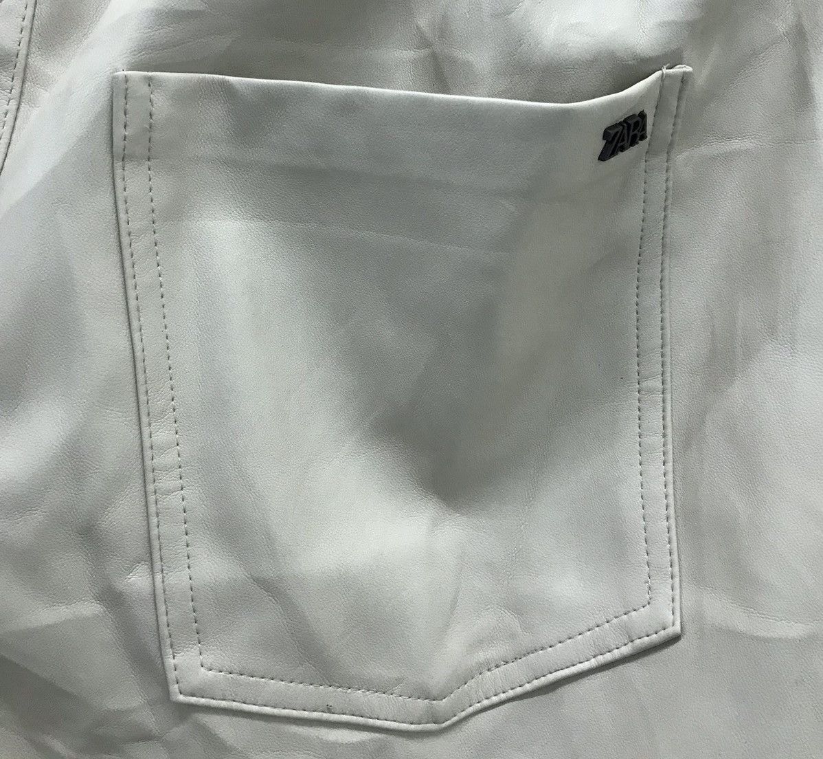 Leather × Zara ZARA LEATHER PANTS Size US 27 - 8 Thumbnail