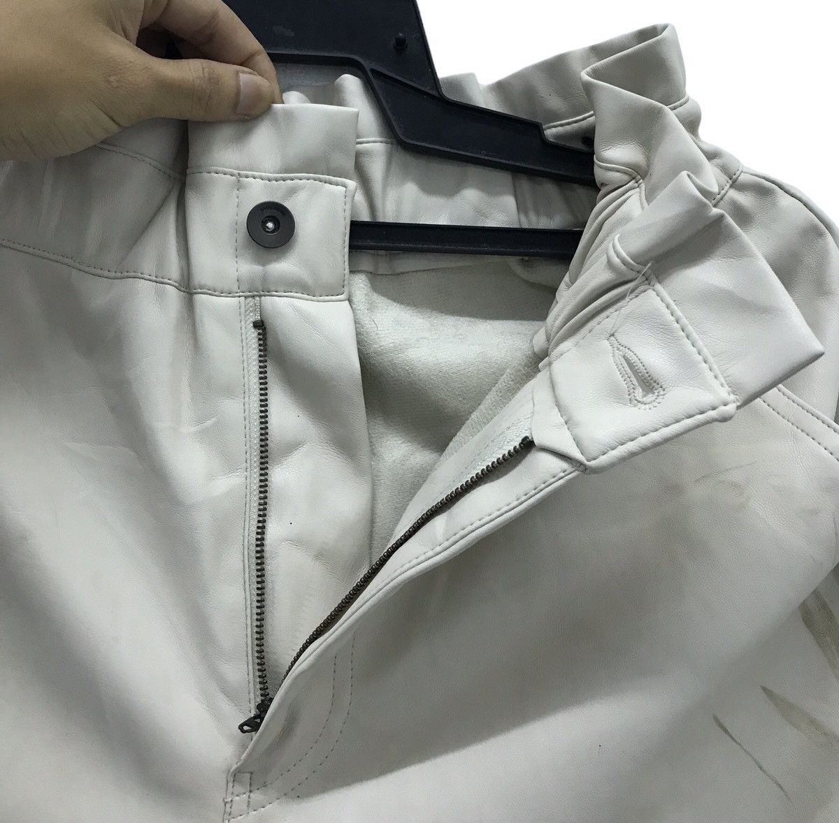 Leather × Zara ZARA LEATHER PANTS Size US 27 - 12 Thumbnail