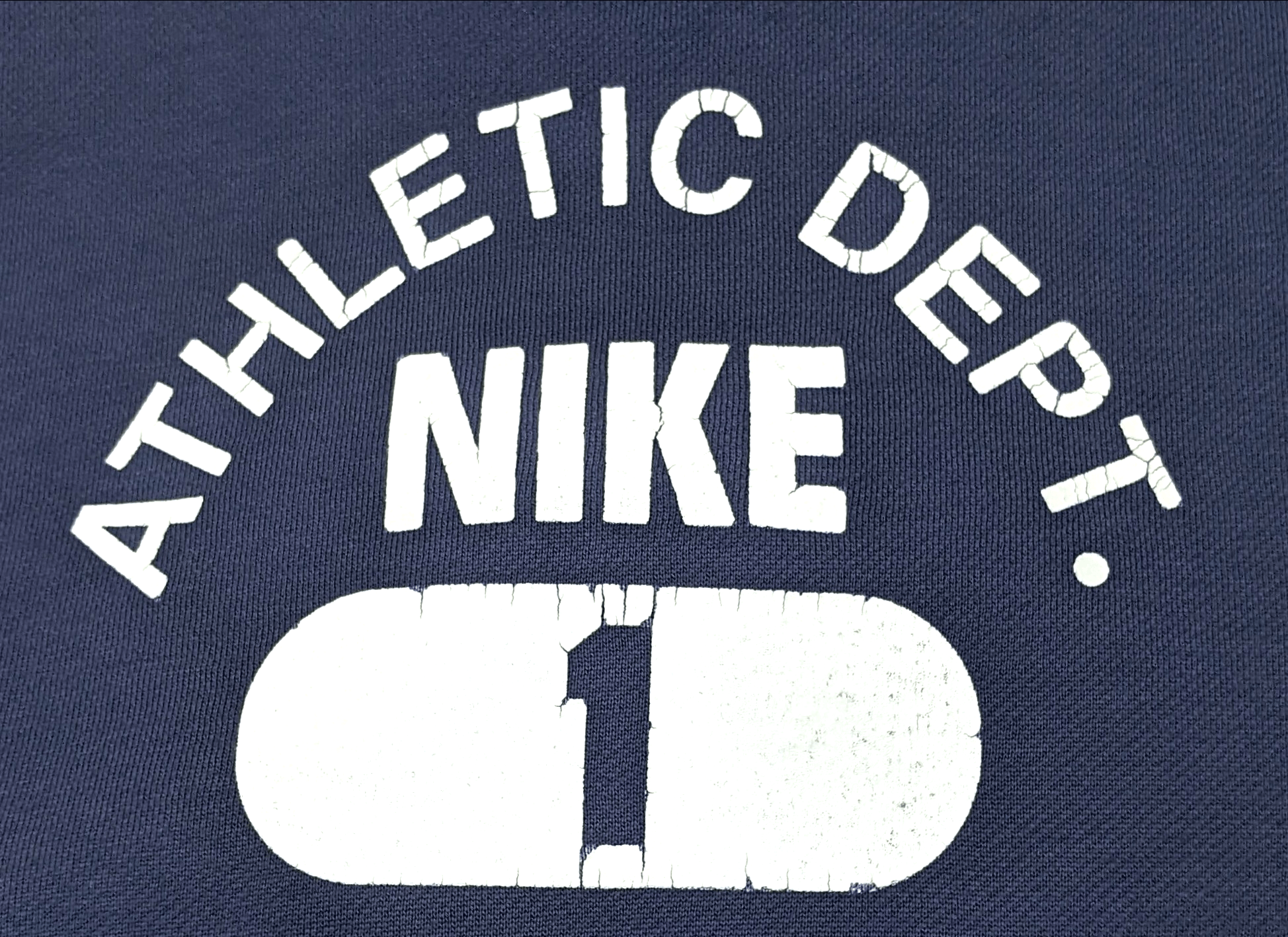 Nike × Vintage Vintage Distressed Y2k Nike 1 Athletic Dept Sweatshirt Size US XL / EU 56 / 4 - 16 Thumbnail