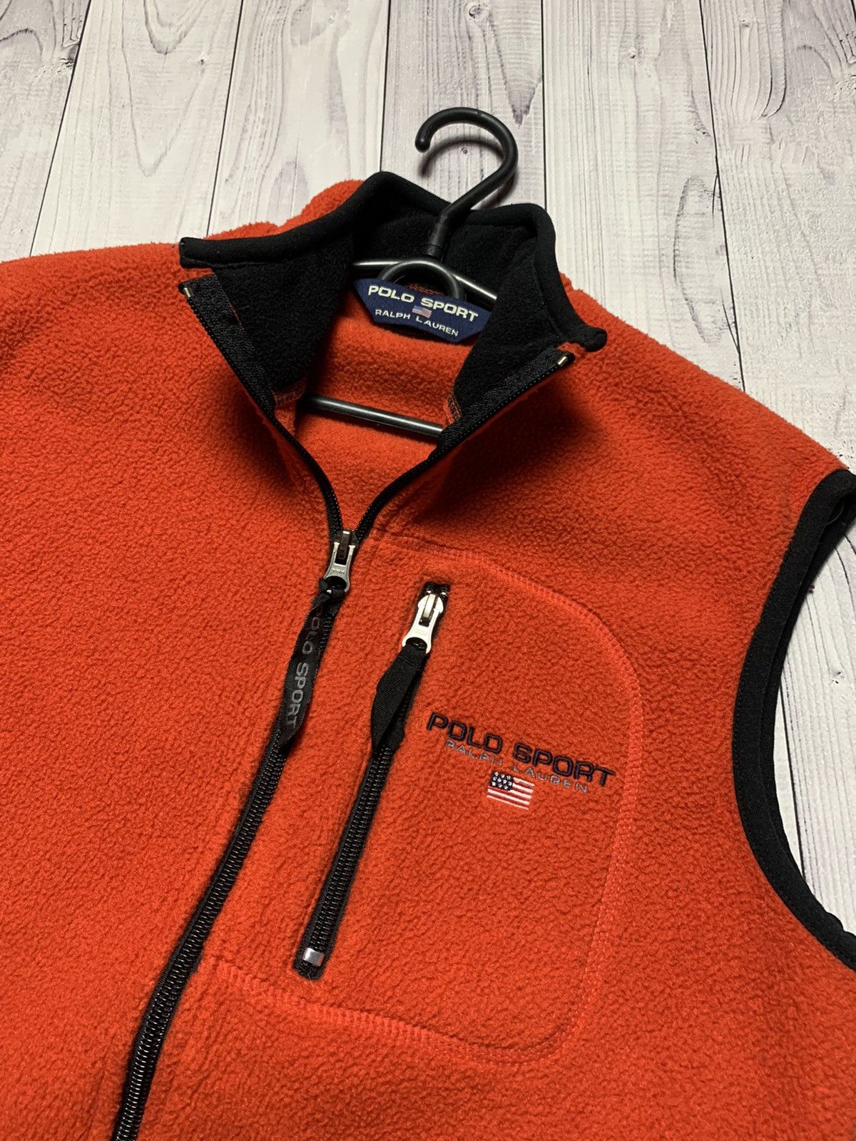 Vintage Vintage Fleece vest Polo sport Ralph Lauren size S rare Size US S / EU 44-46 / 1 - 2 Thumbnail