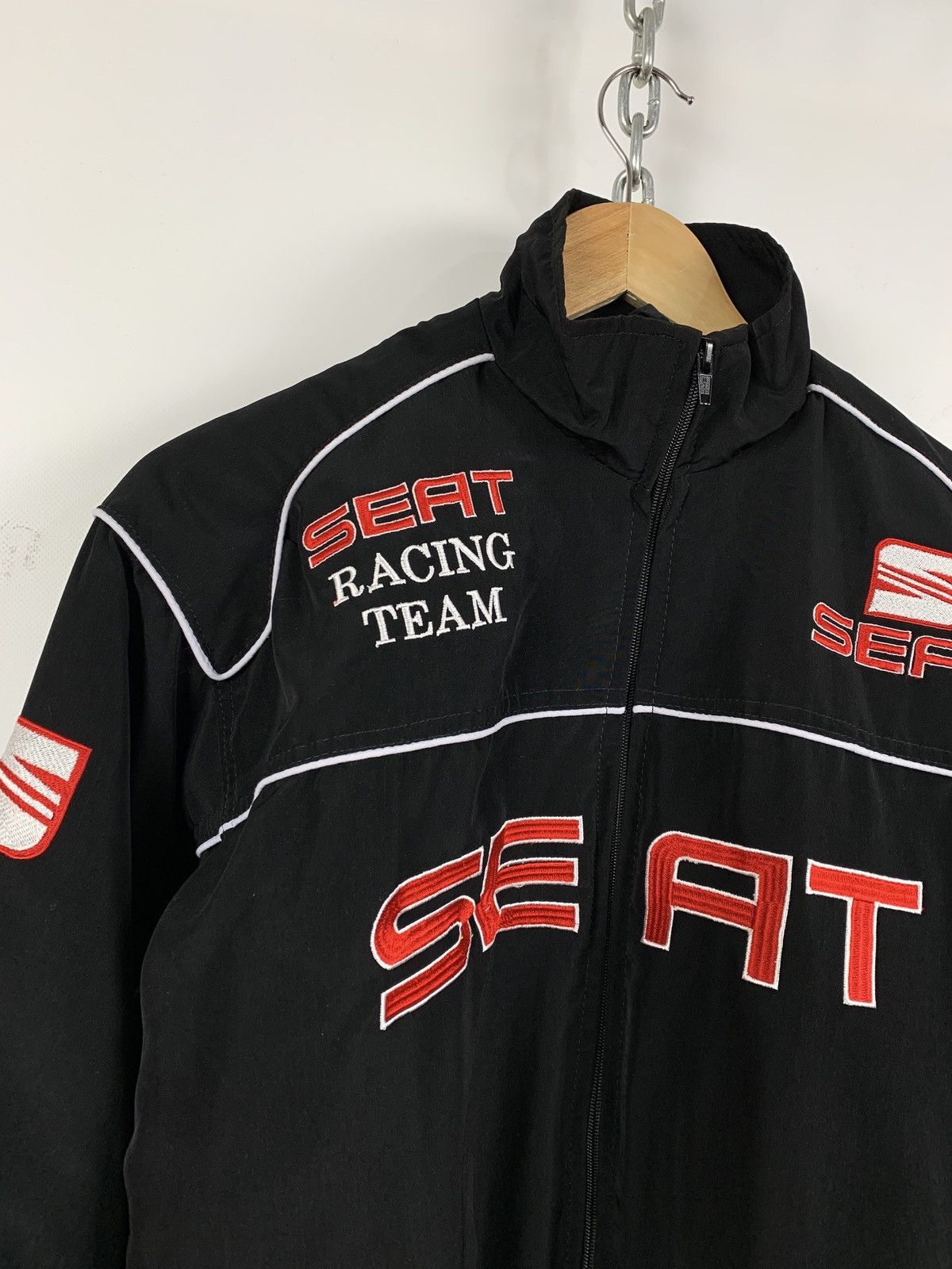 Formula 1 Vintage Seat Racing Team Bomber Jacket Size US M / EU 48-50 / 2 - 16 Thumbnail