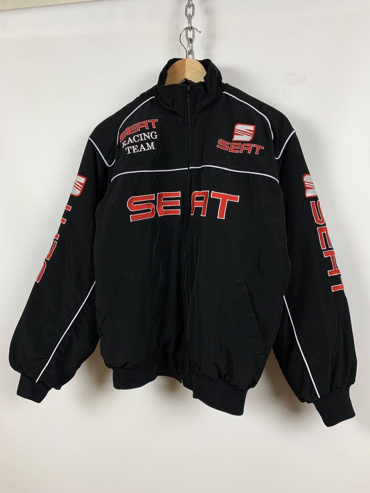 Formula 1 Vintage Seat Racing Team Bomber Jacket Size US M / EU 48-50 / 2 - 11 Thumbnail