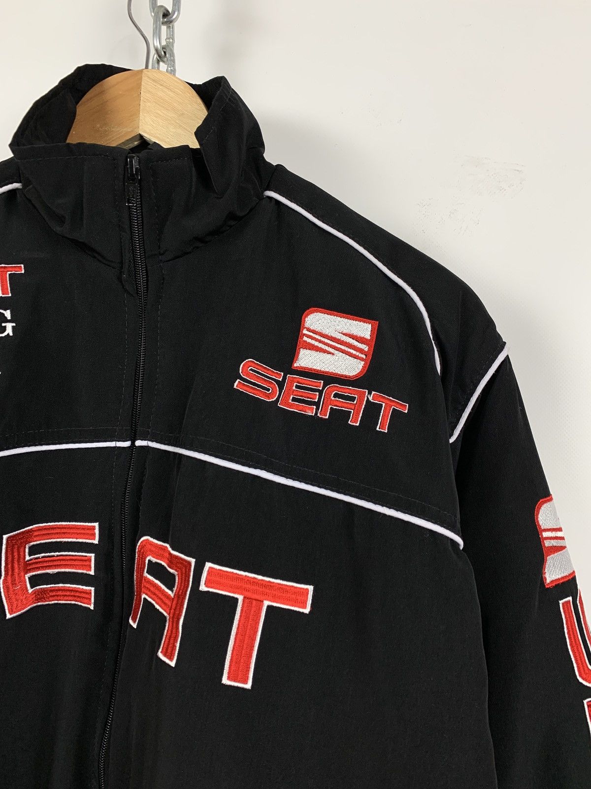 Formula 1 Vintage Seat Racing Team Bomber Jacket Size US M / EU 48-50 / 2 - 10 Thumbnail