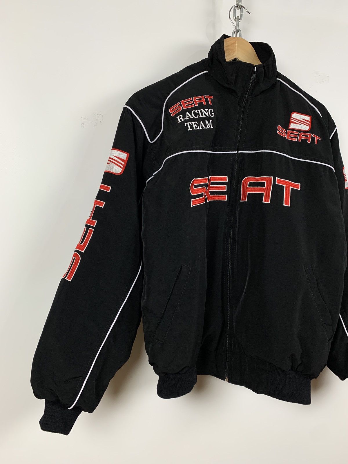 Formula 1 Vintage Seat Racing Team Bomber Jacket Size US M / EU 48-50 / 2 - 7 Thumbnail