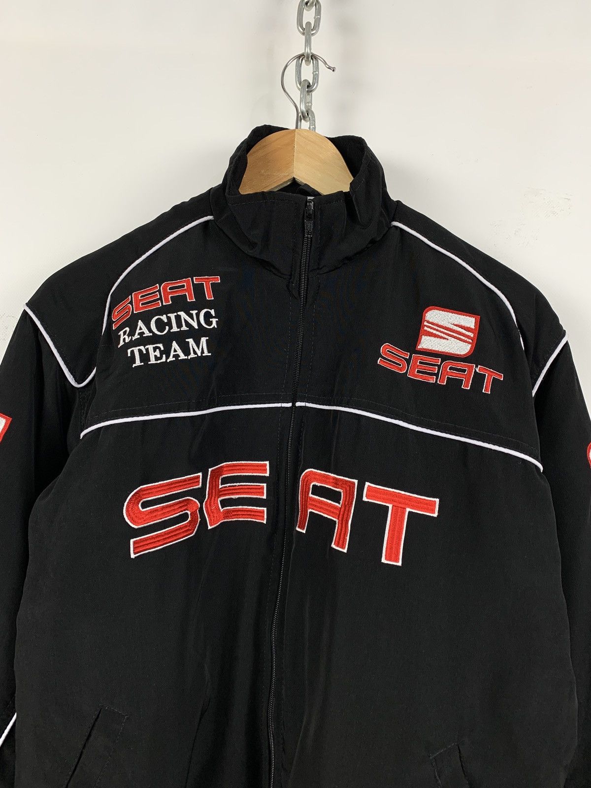 Formula 1 Vintage Seat Racing Team Bomber Jacket Size US M / EU 48-50 / 2 - 9 Thumbnail