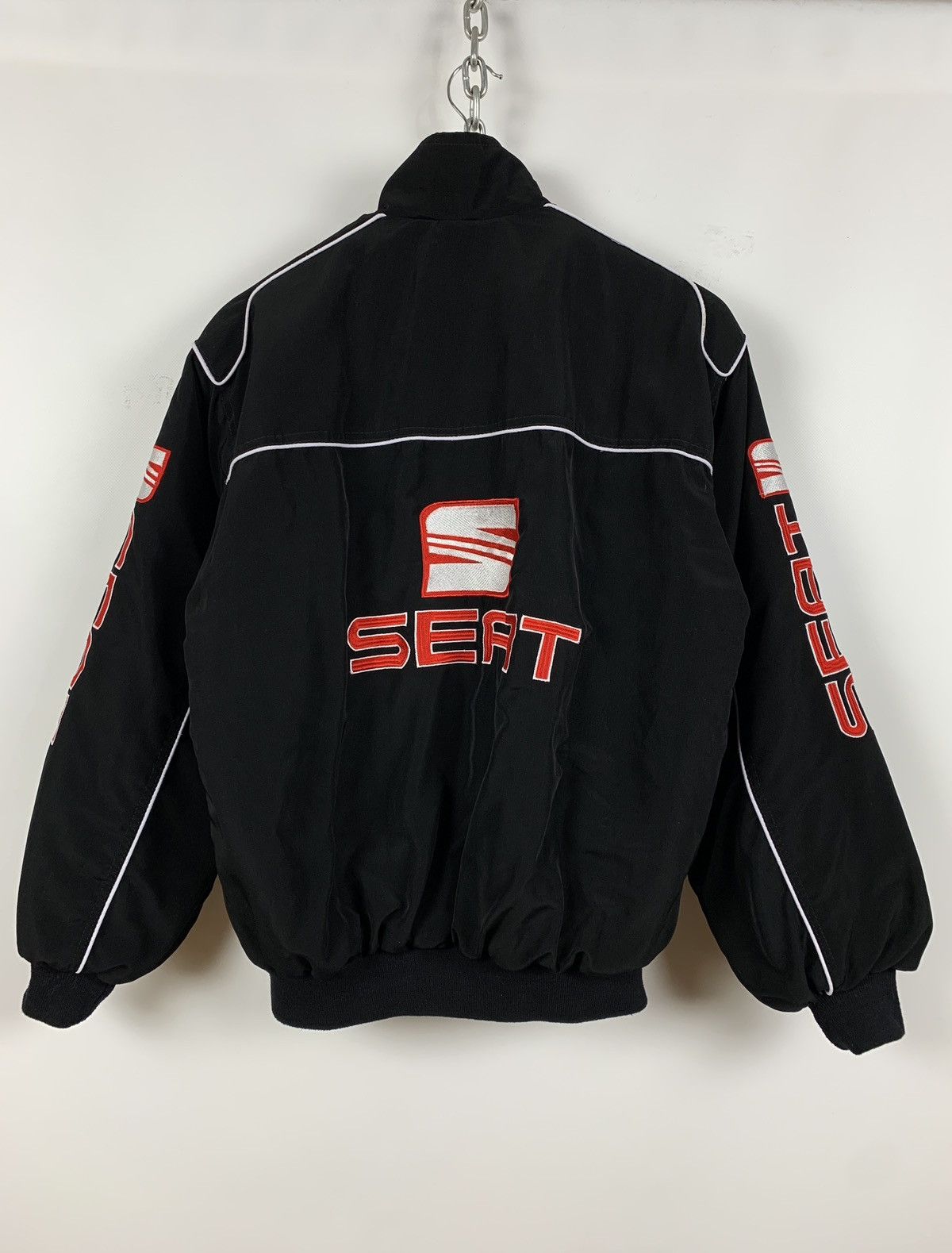 Formula 1 Vintage Seat Racing Team Bomber Jacket Size US M / EU 48-50 / 2 - 6 Thumbnail